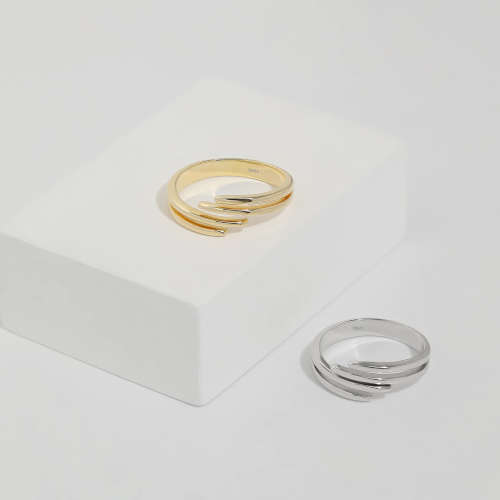 Embrace Anillo Plata de ley 925 Anillos Idea de Regalo