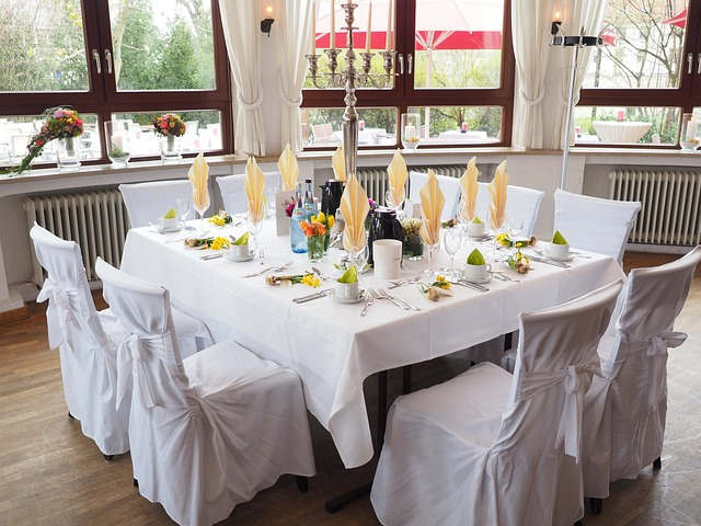 Mesa del evento